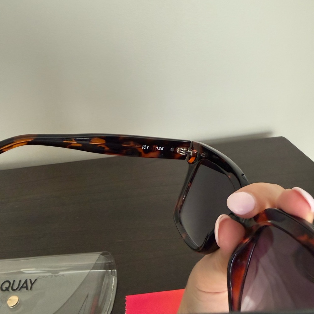 Quay Icy 51mm Gradient Square Sunglasses - Picture 4 of 5